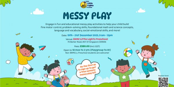Messy Play December Holiday Programme