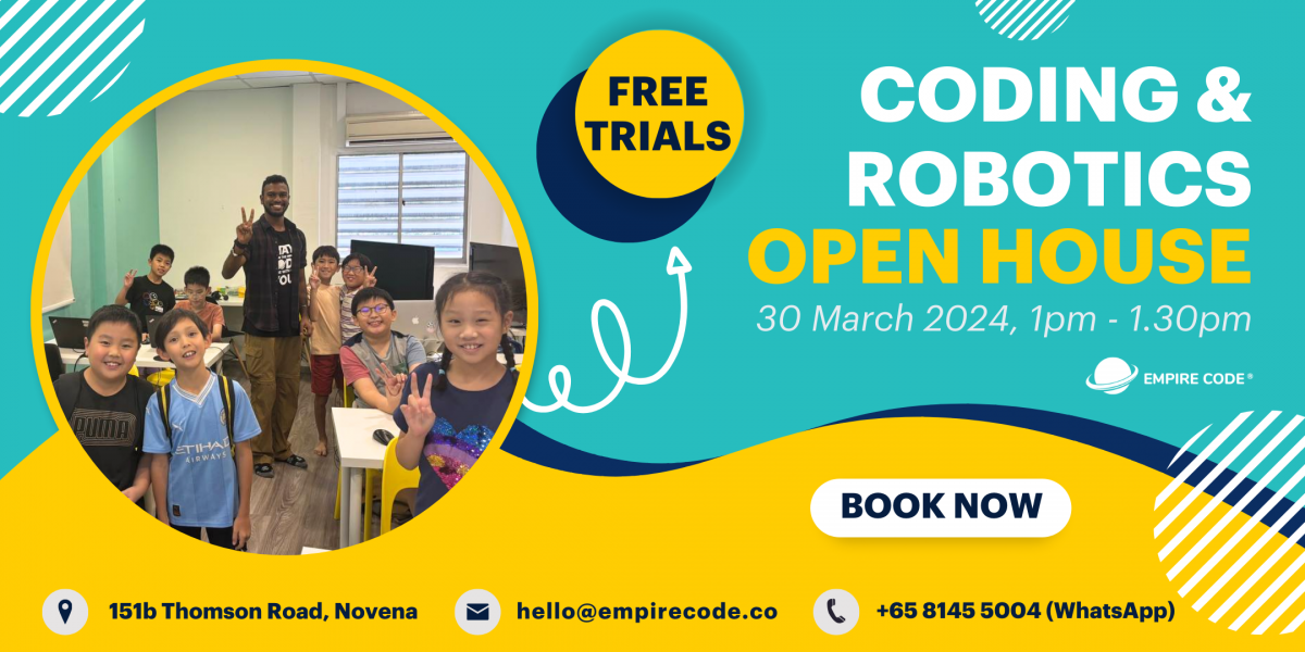 solved 1 - inspired by code in opendsa's book ... DSA Coding and Robotics Open House (March) - Empire Code Education Pte ...