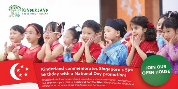 Celebrate National Day with Kinderland Academy & Preschool!