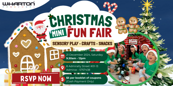 Join Us for a Magical Christmas Mini Fun Fair at Wharton Preschool Admiralty