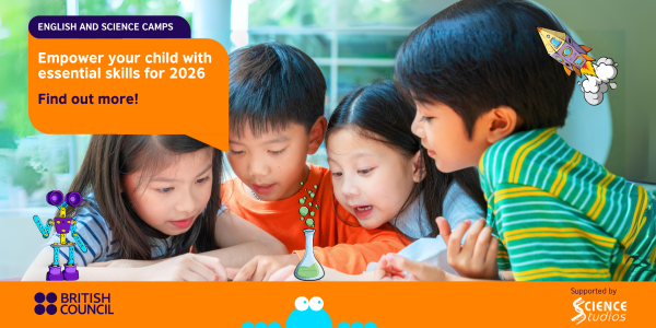 The British Council's English Nov/Dec 2025 Holiday Camps