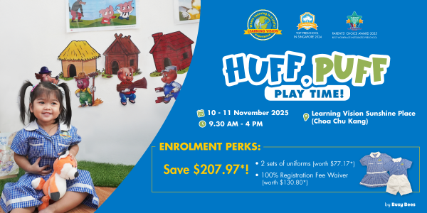 Huff, Puff, Play Time!