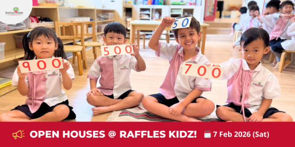Raffles Kidz Open House on 7 Feb!