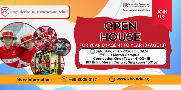Knightsbridge House International School - Open House (7 Feb 2026)