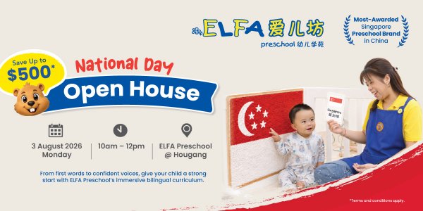 ELFA Preschool – National Day Open House 🇸🇬