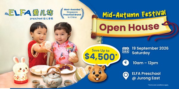 Experience Mandarin-Rich Bilingual Learning at ELFA’s Mid-Autumn Open House​ 🌕