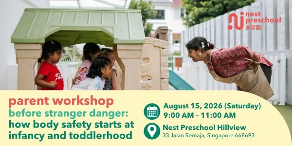 Parent Workshop: Before Stranger Danger: How Body Safety Starts at Infancy and Toddlerhood