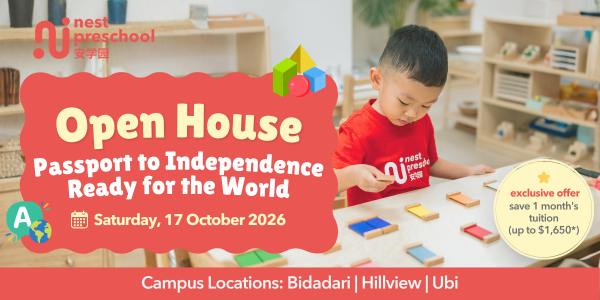Nest Preschool Open House: Passport to Independence — Ready for the World