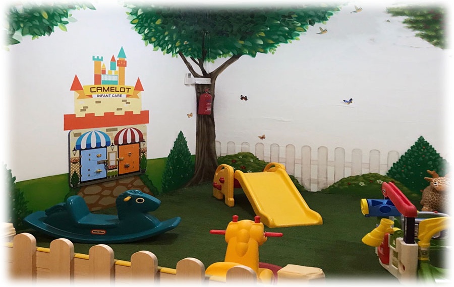 baby outdoor play area