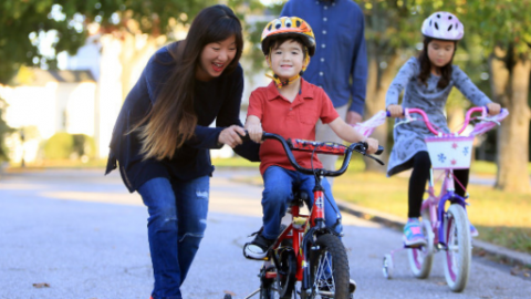 How to help children to manage their stress Getting active with your child, exercise 