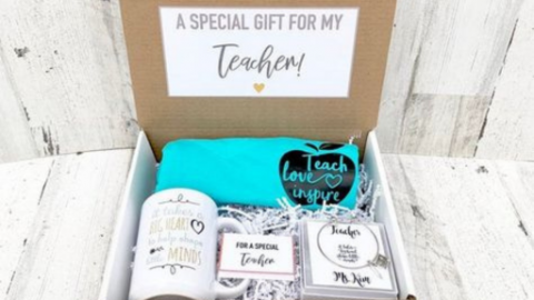 Teacher gift box