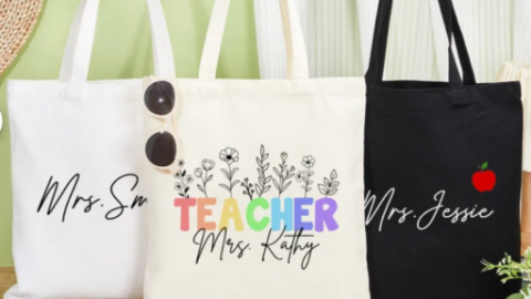 Customised tote bag